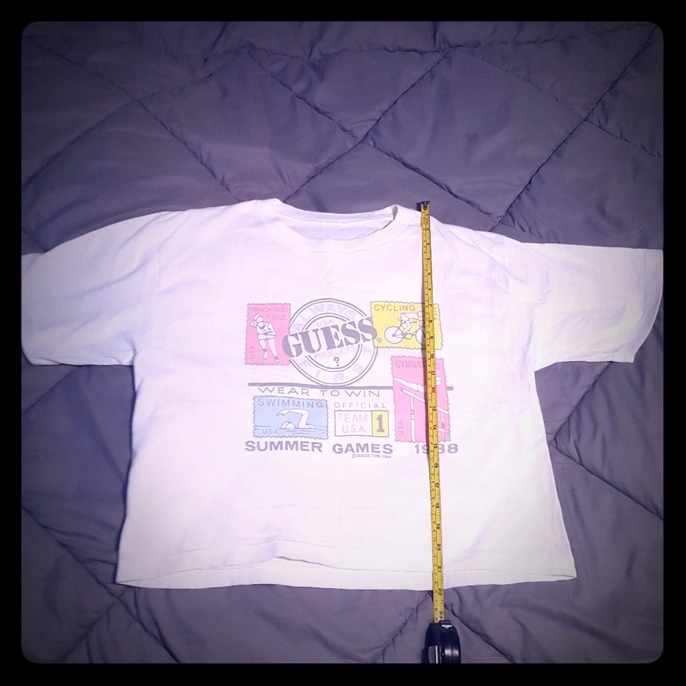Guess 1988 Olympics T Shirt XL Rare Vintage